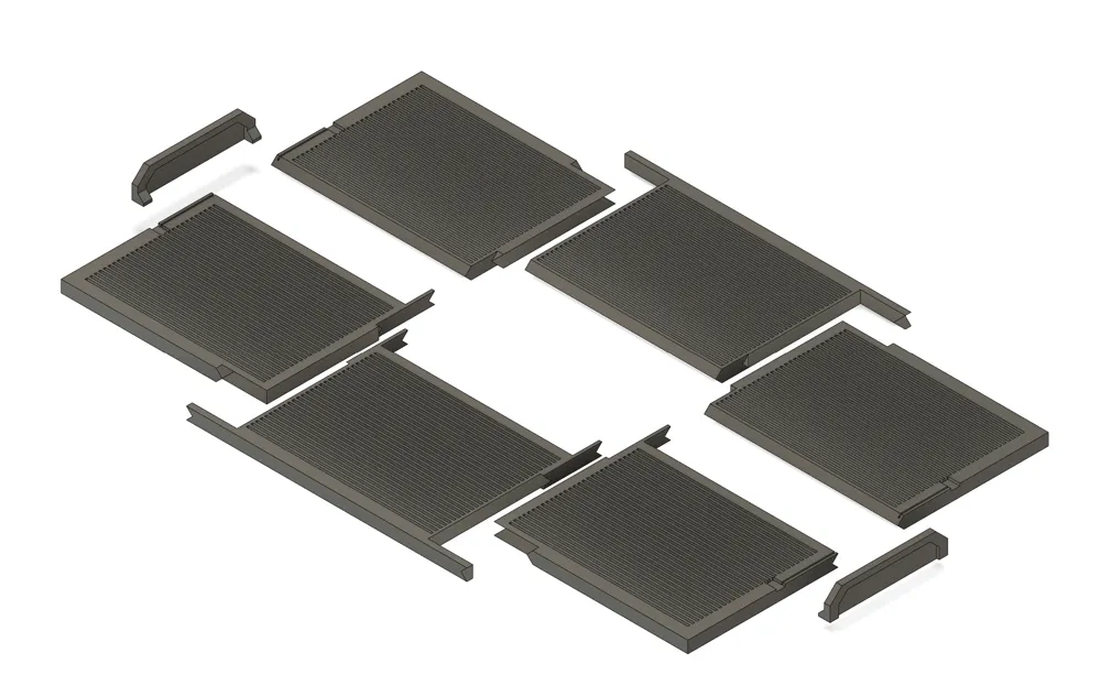 Customizable Aquarium Lid - 8 Pieces, photo 4 of 4 - Customizable Aquarium Lid - 8 Pieces Pets