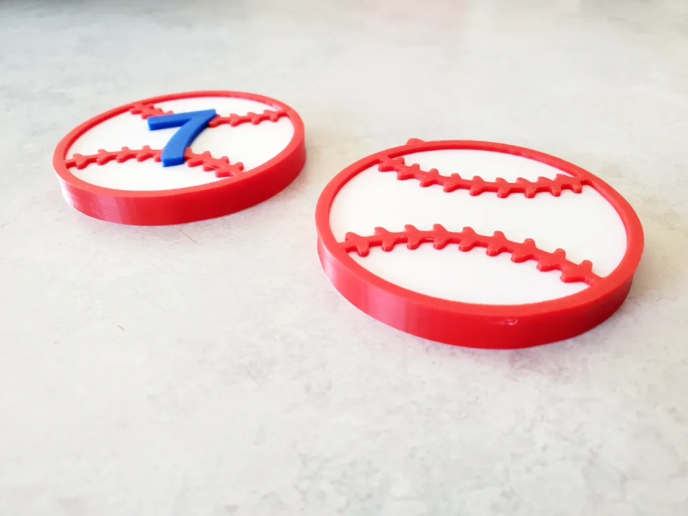 Customizable Baseball / Softball Keychain/Bag Tag, photo 2 of 4 - Photo & Custom Keychains, baseball accesories
