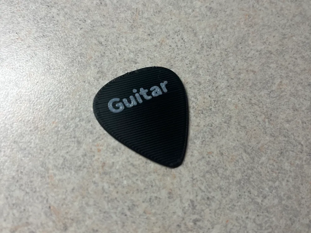 Customizable Guitar Pick, photo 3 of 4 - Customizable Guitar Pick Hobby & DIY