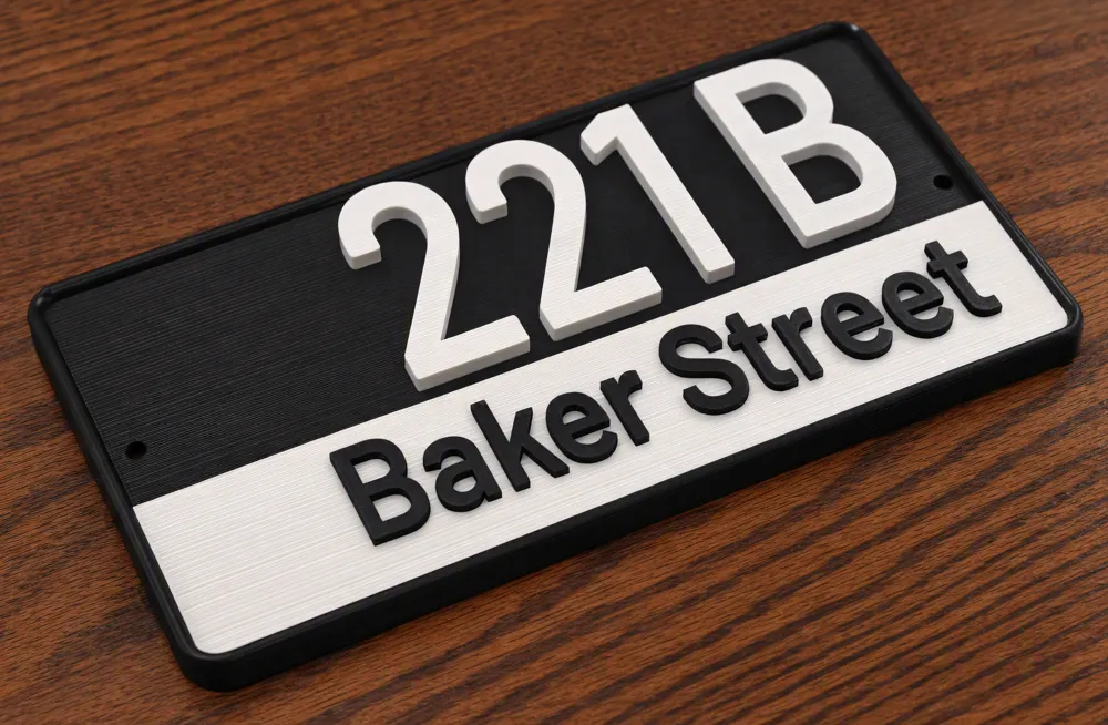 Customizable House / Office Number Plate Generator, photo 4 of 4 - Customizable House / Office Number Plate Generator Car & Vehicle