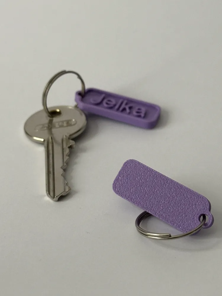 customizable name tag, photo 2 of 4 - Name & Initial Gifts, accessory
