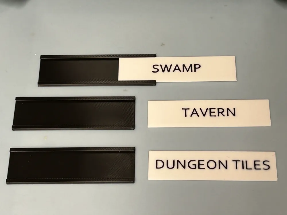 Customizable Nameplates