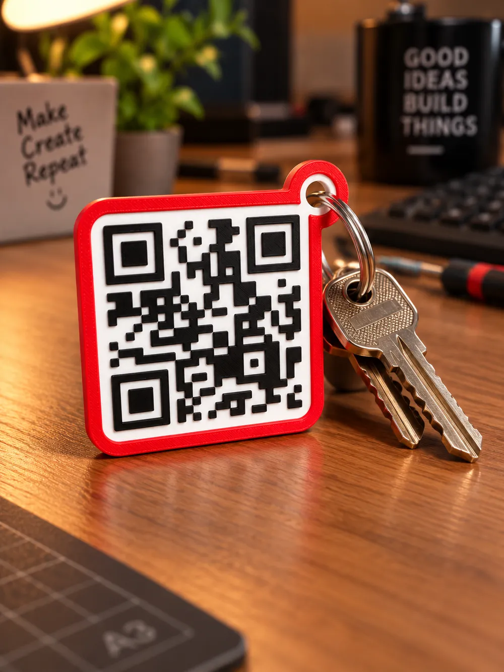 Customizable QRCode GeneratorMakerWorld Customizer, photo 3 of 4 - Customizable QRCode GeneratorMakerWorld Customizer Tools