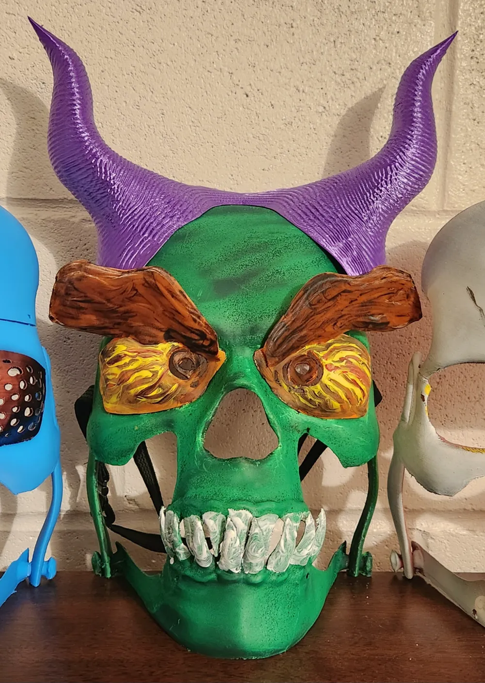 Customizable Skull Mask - Movable Jaw, photo 3 of 4 - Skull Masks, contest