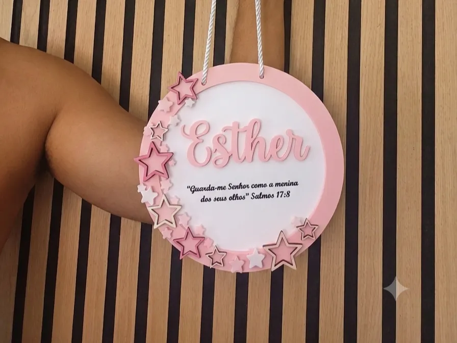 Customisable Star Plaque, photo 2 of 4 - Customisable Star Plaque Household