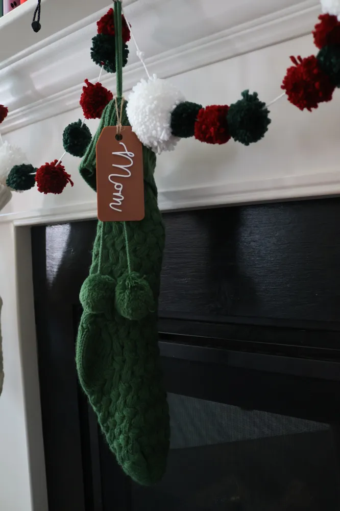 CUSTOMIZABLE Stocking Name Tag, photo 3 of 4 - Christmas Gifts & Stocking Fillers, nametag