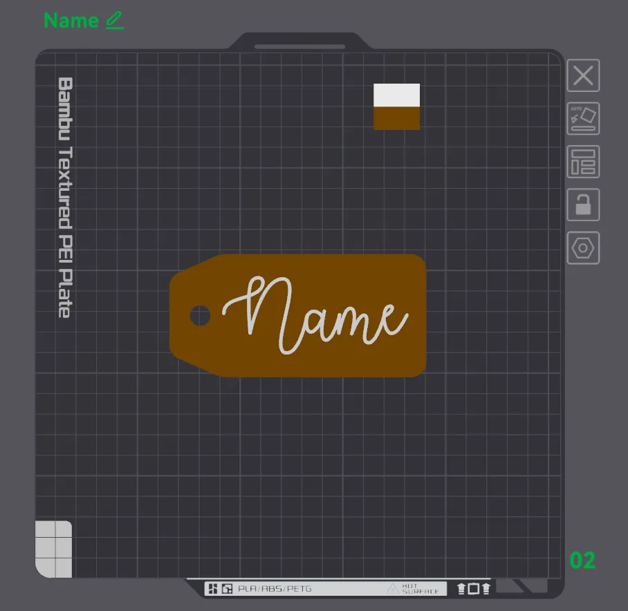 CUSTOMIZABLE Stocking Name Tag, photo 4 of 4 - Christmas Gifts & Stocking Fillers, gift