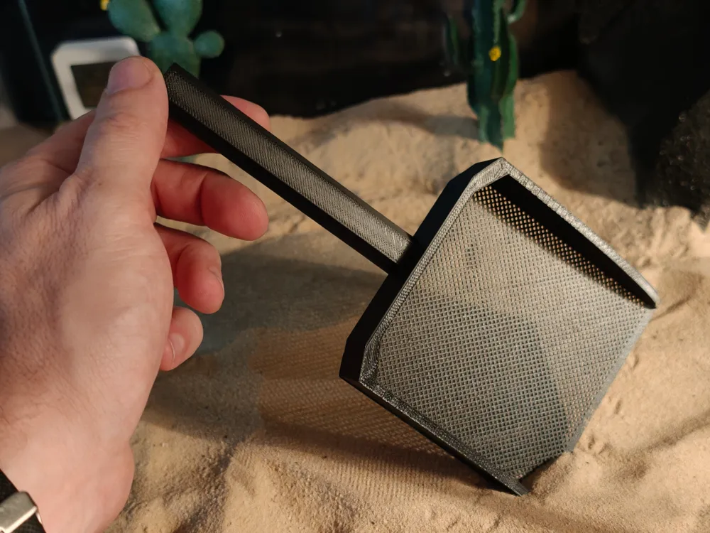 Customizable Terrarium Sand Sifter / Scoop