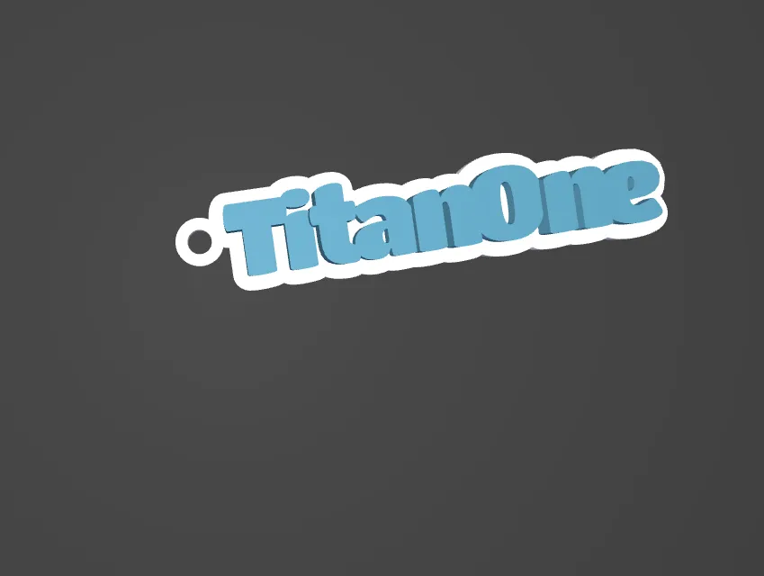 Wavy Name Tag Keychain, Customisable, photo 3 of 5 - Photo & Custom Keychains, personal