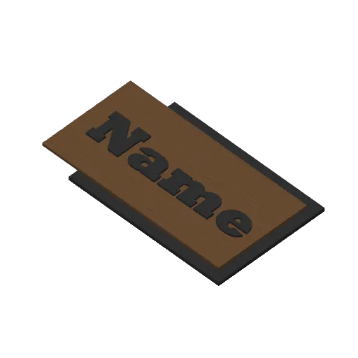 Customize Family Name Door Sign, photo 4 of 4 - Customize Family Name Door Sign Household