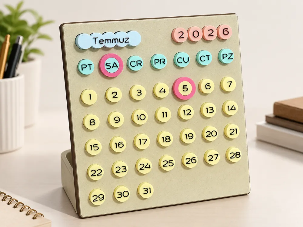 Customize Infinite Perpetual Calendar V2 - Office, in stock in India