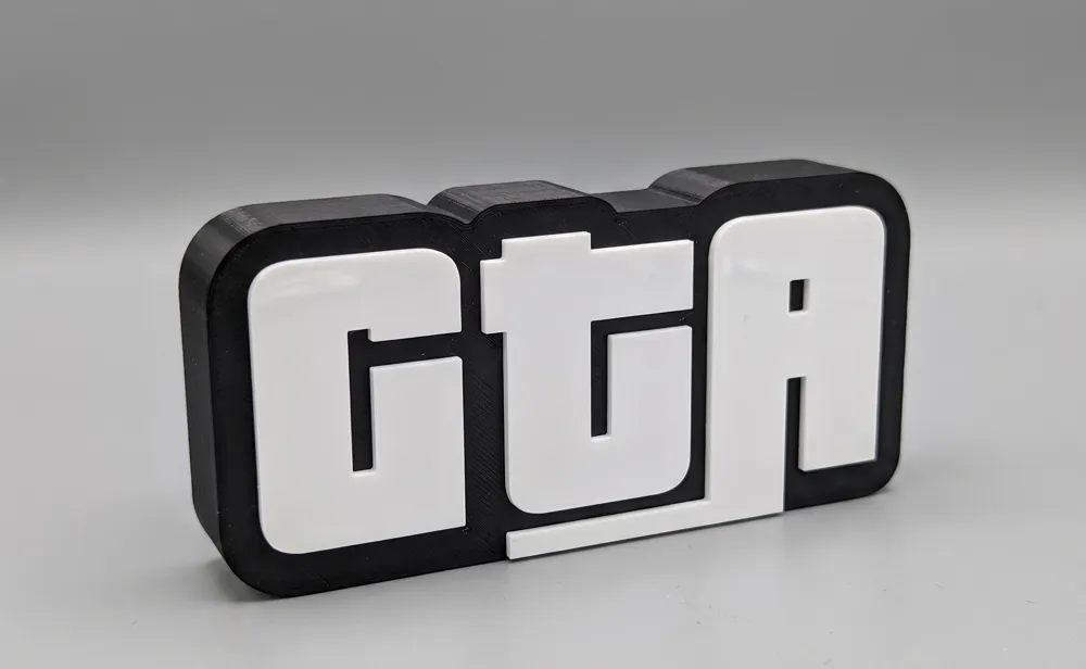 Customize Online! GTA Style Name Sign Stand, photo 3 of 4 - Custom & Name Signs, parametric