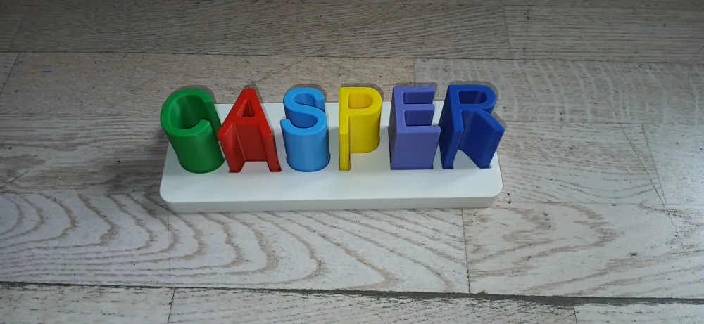CUSTUMIZABLE Toddler Name Sorter Game, photo 2 of 4 - Baby & Toddler Toys, baby