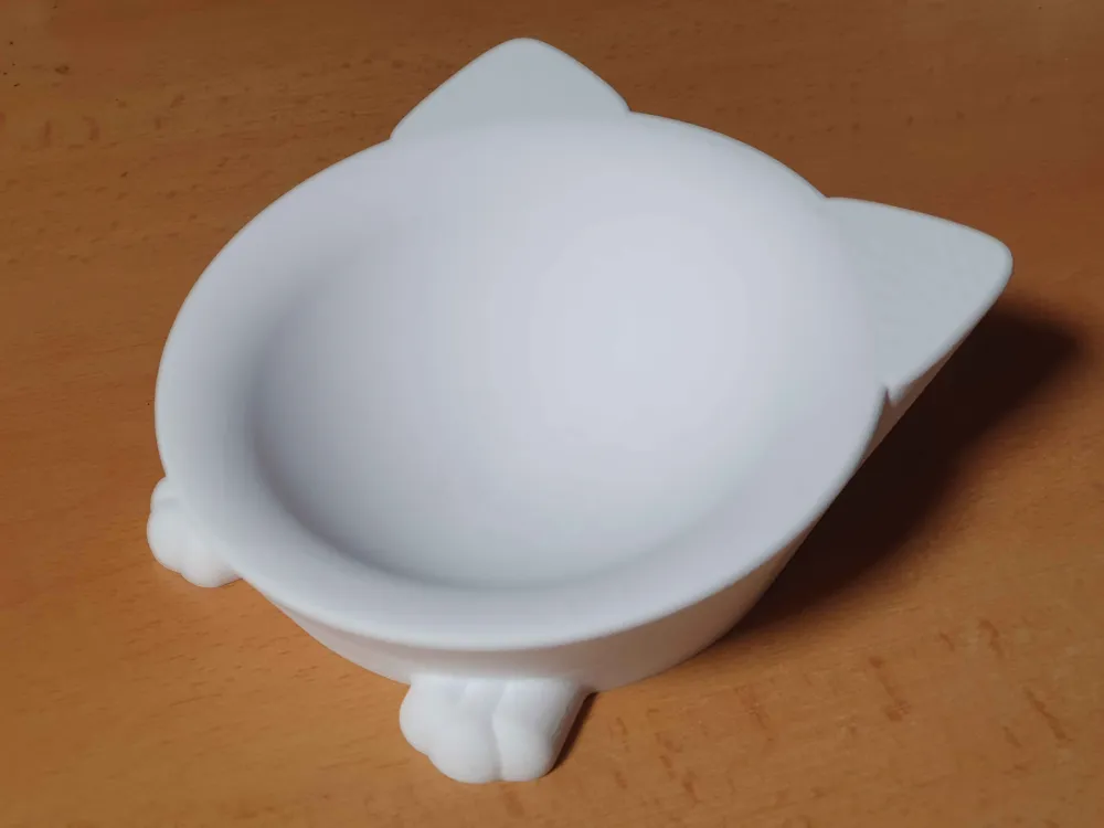 Cute cat bowl, photo 2 of 4 - Cat Bowls & Feeders, cool