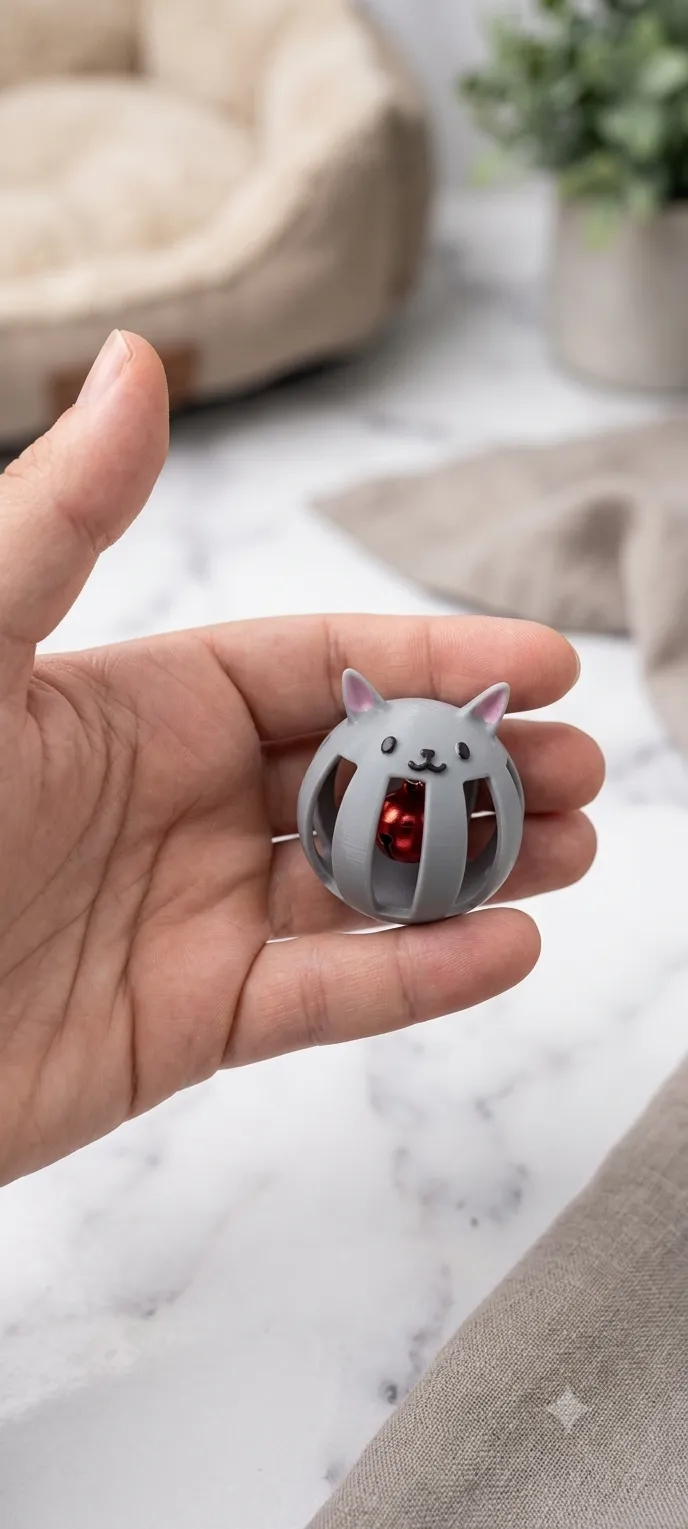 Cute Cat Toy Ball, photo 3 of 4 - Cute Cat Toy Ball Household