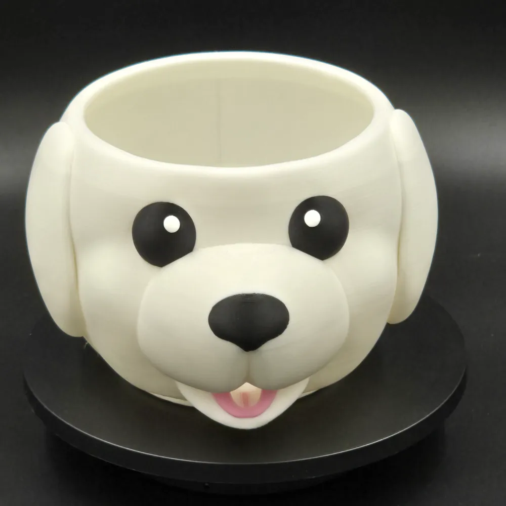Cute Dog Yarn Bowl