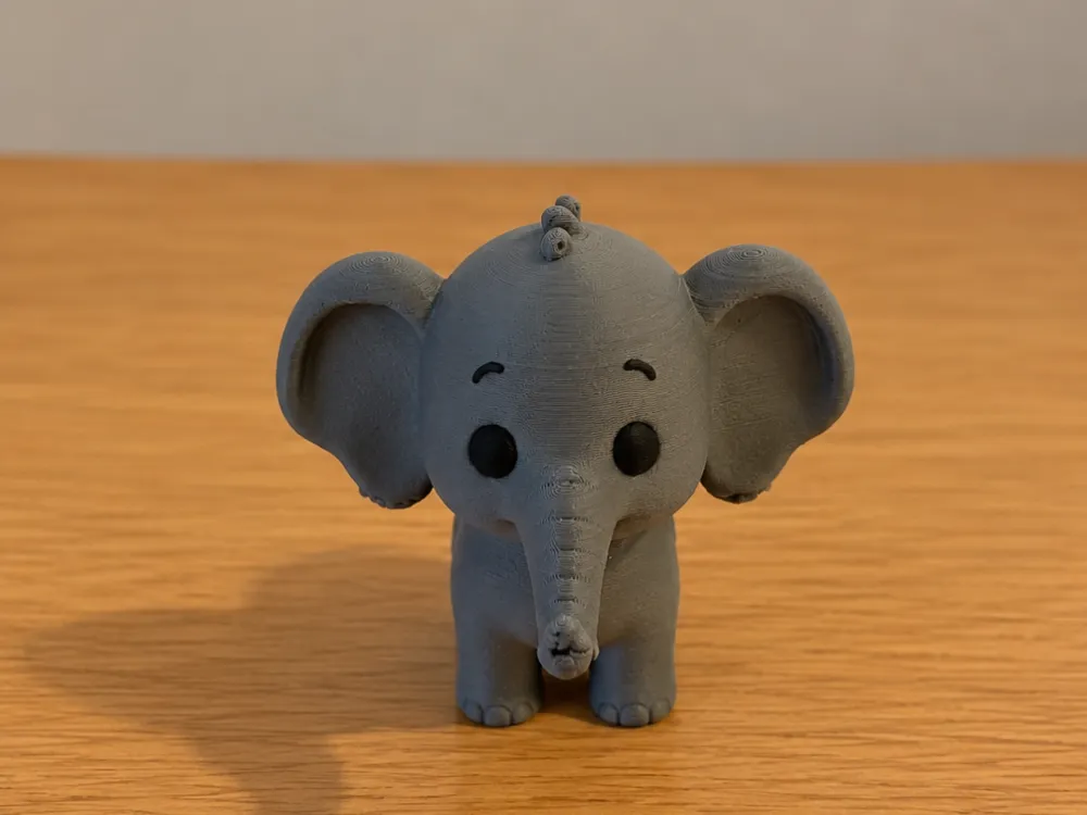 Cute Elephant, Adorable Baby Elephant, photo 2 of 3 - Cute Elephant, Adorable Baby Elephant Miniatures