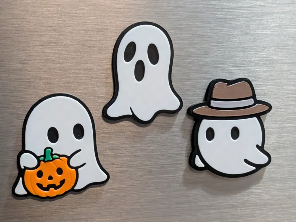 Cute Halloween Ghosts Magnet Set - Decor, in stock in India