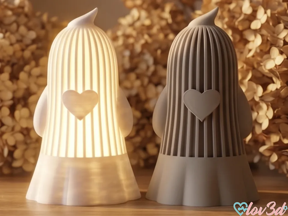 Cute Heart Ghost Tealight Set - Decor, in stock in India