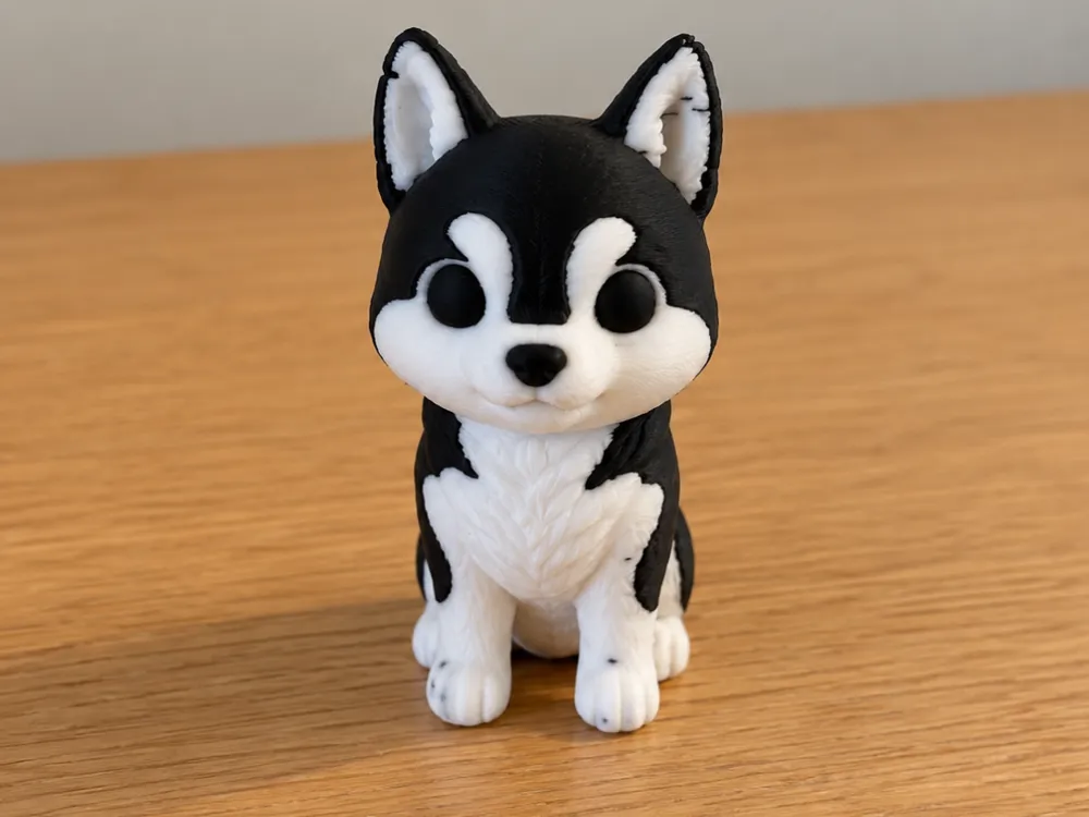 Cute Husky Puppy, Adorable Siberian Husky, photo 2 of 3 - Cute Husky Puppy, Adorable Siberian Husky Miniatures