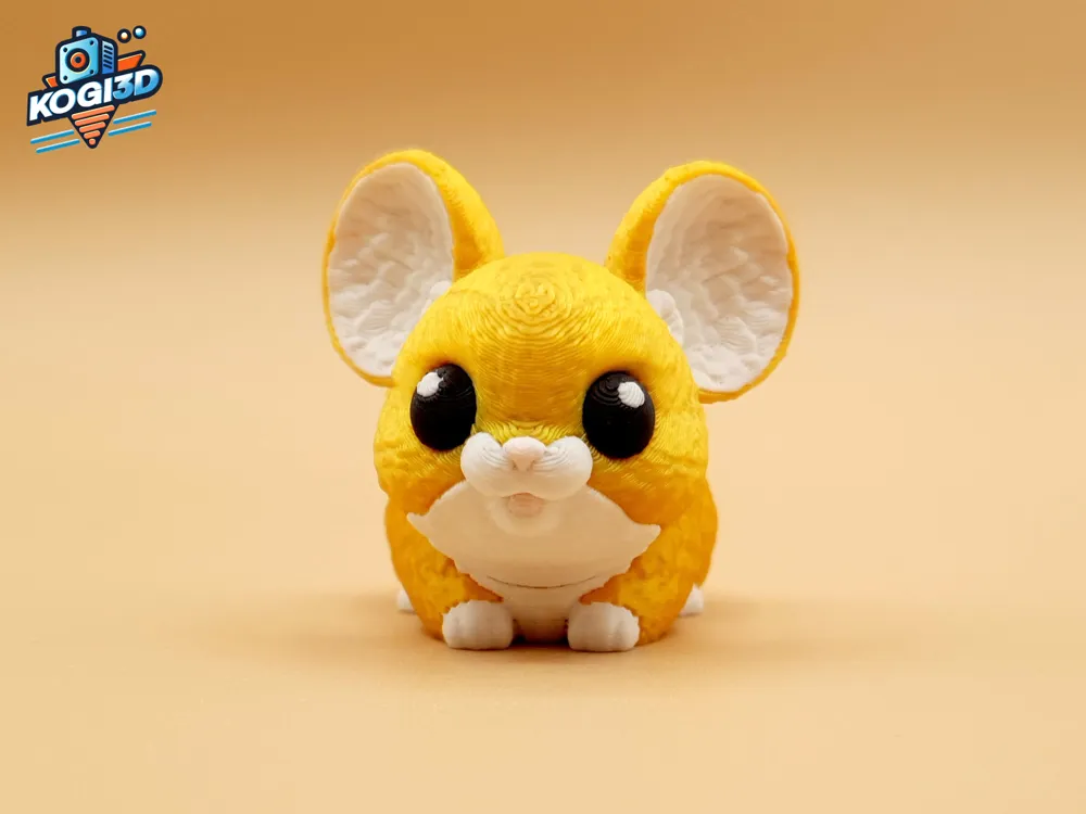 Cute Mini Flexi Pika Mouse, photo 3 of 4 - Cute Mini Flexi Pika Mouse Toys & Games