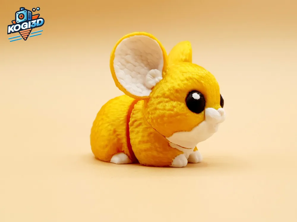 Cute Mini Flexi Pika Mouse, photo 4 of 4 - Cute Mini Flexi Pika Mouse Toys & Games