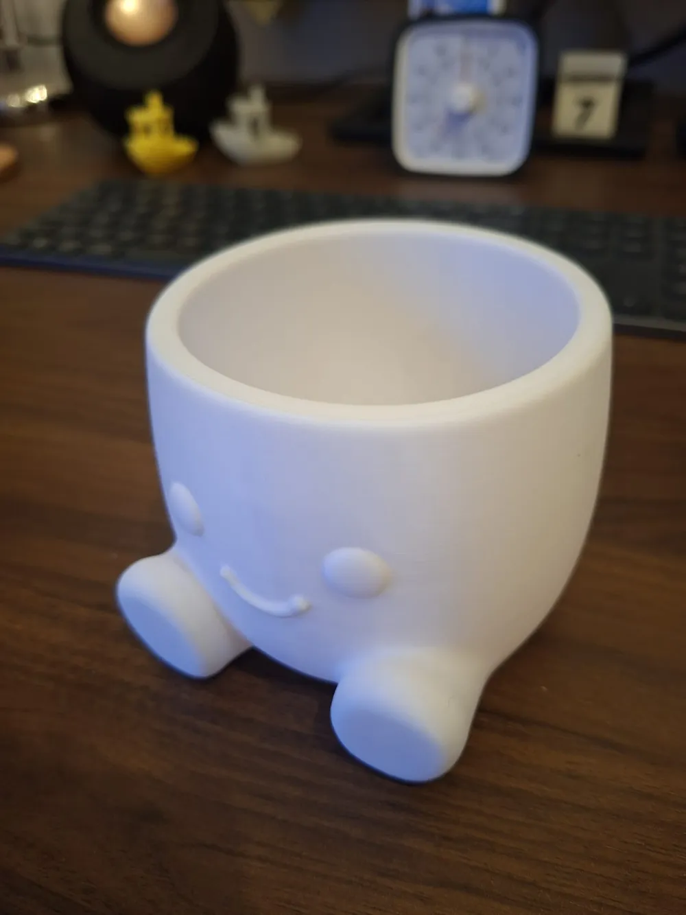 Cute Plant Buddy | Desk Decor Planter, photo 3 of 4 - Cute Plant Buddy | Desk Decor Planter Garden & Outdoor
