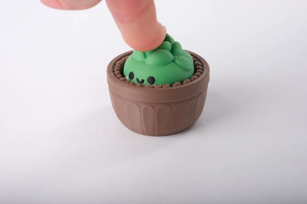 Cute Succulent Clicker Kawaii Plant Fidget Toy, photo 3 of 4 - Button & Click Fidgets, button fidget