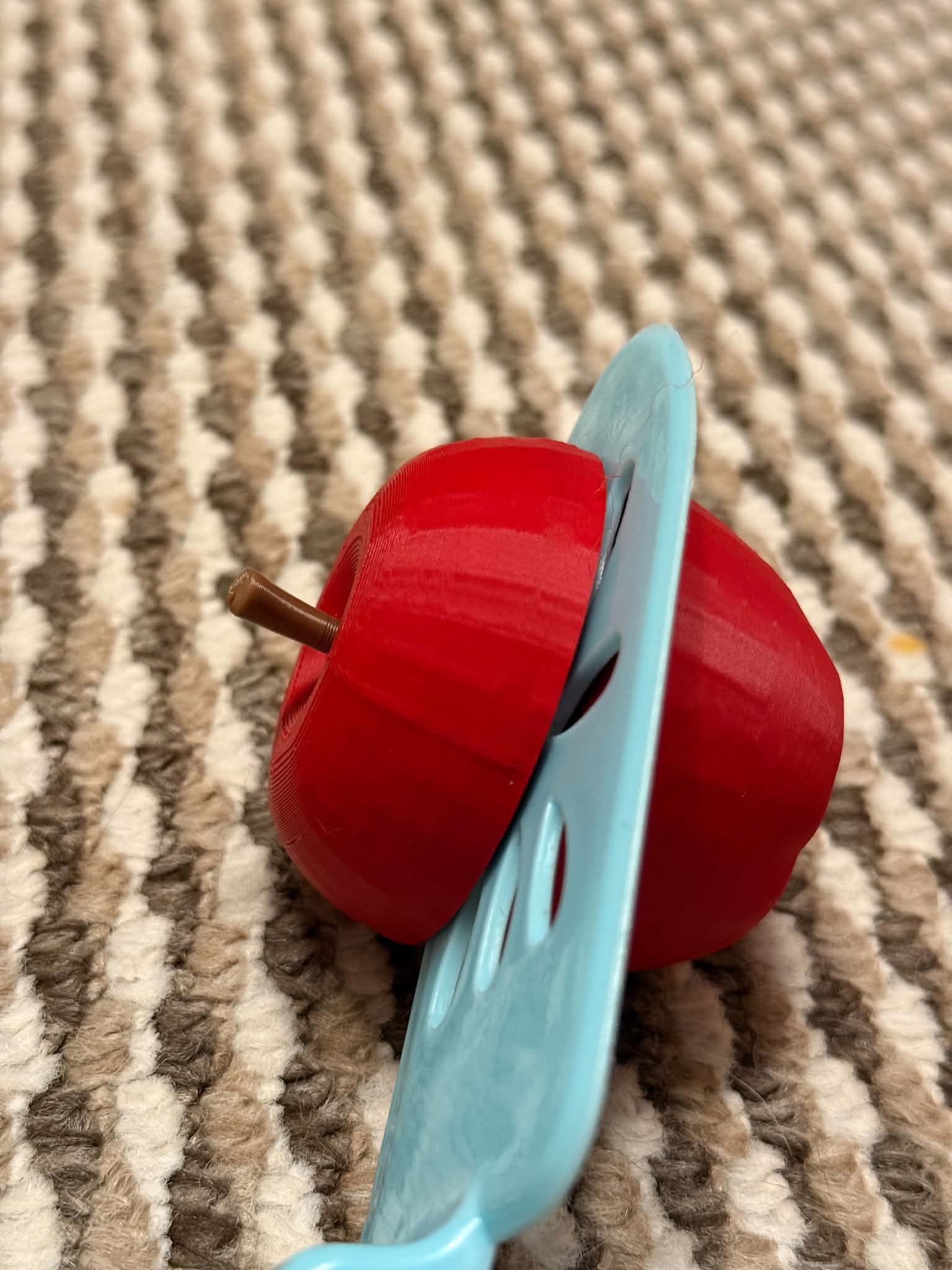 Cuttable Apple Educational Learning Toy, photo 2 of 4 - Cuttable Apple Educational Learning Toy Kids & Baby
