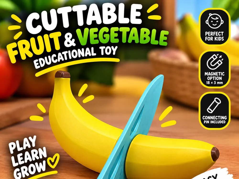 Cuttable Banana Toy, Educational Learning Toy - Baby & Toddler Toys, in stock