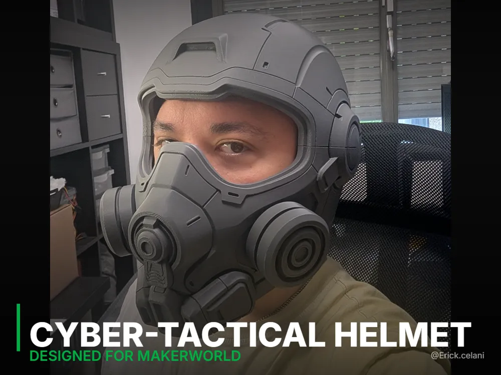 Cyber-Tactical Helmet