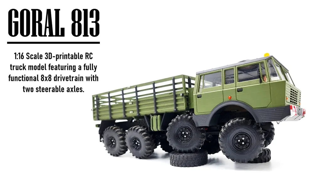 CyberBrick Goral 813 V2 RC Offroad Truck, photo 3 of 5 - RC Cars, Crawlers & Trucks, 14 scale