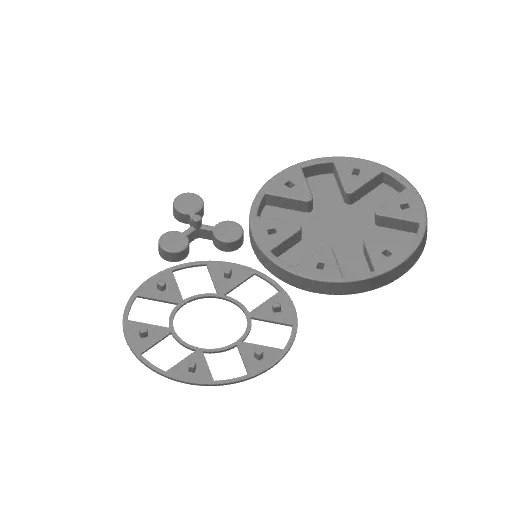 Cycloid Spinner Fidget, photo 4 of 4 - Cycloid Spinner Fidget Toys & Games