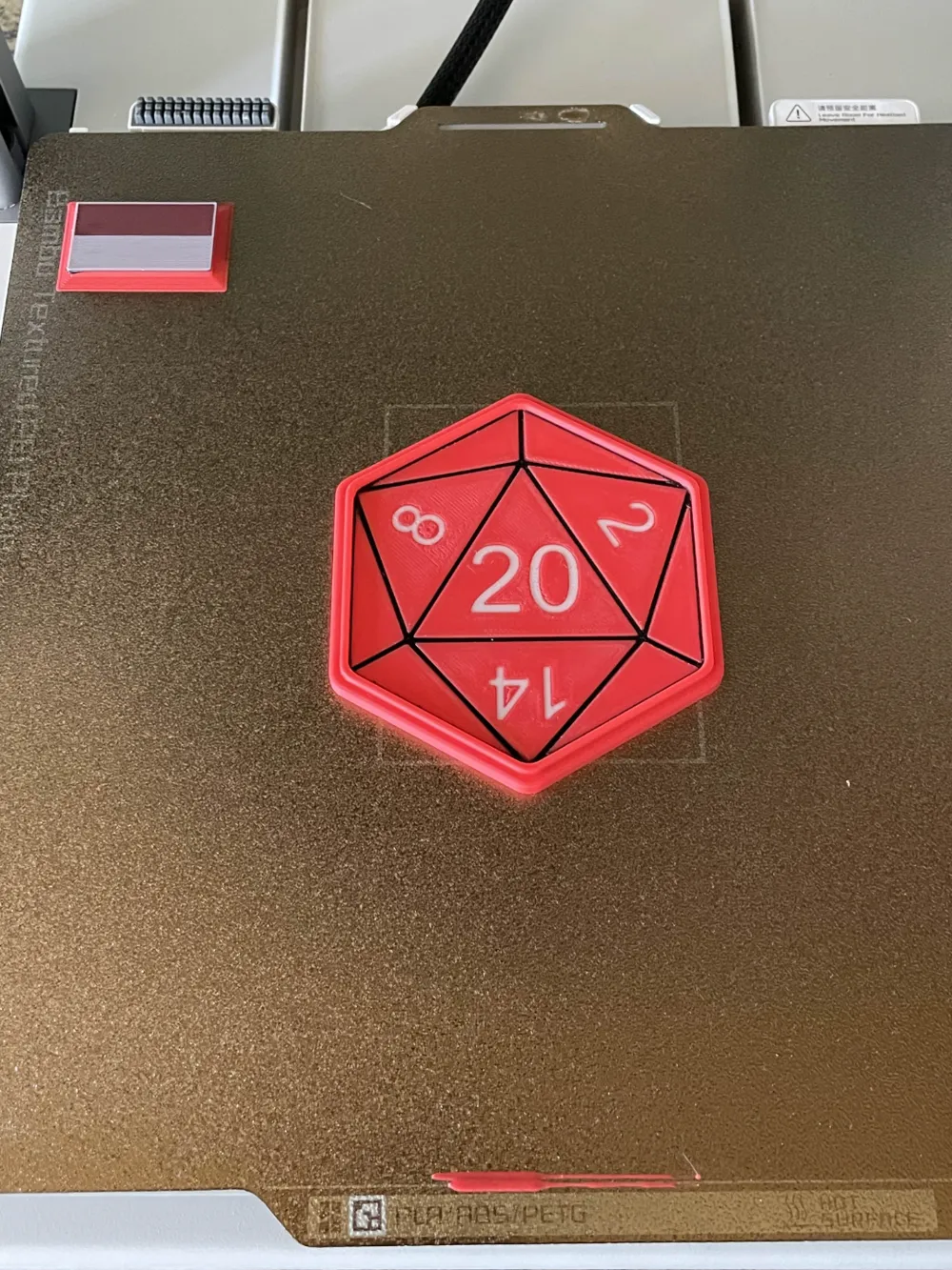 D20 Motorcycle Kickstand Puck, photo 2 of 4 - D20 Motorcycle Kickstand Puck Board Games & Tabletop