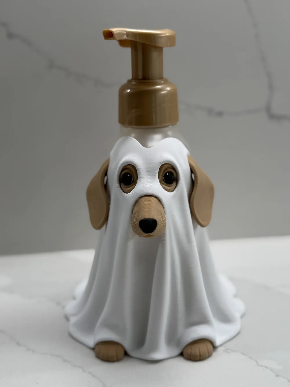Dachshund Ghost Dog Halloweenie BBW Soap Holder, photo 2 of 5 - Ghosts & Spooky Figures, bathandbodyworks