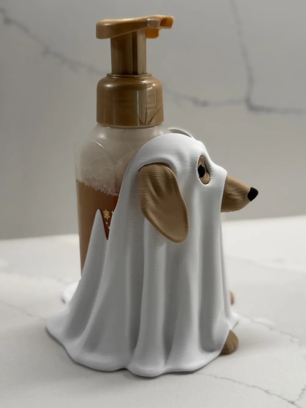 Dachshund Ghost Dog Halloweenie BBW Soap Holder, photo 5 of 5 - Ghosts & Spooky Figures, bathandbodyworks