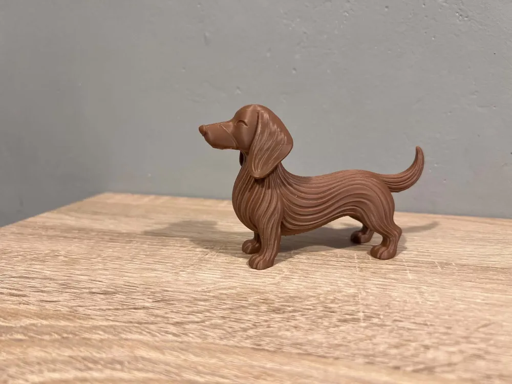 Dachshund - Japandi Style - Dog, photo 4 of 4 - Dachshund - Japandi Style - Dog Figurines & Collectibles