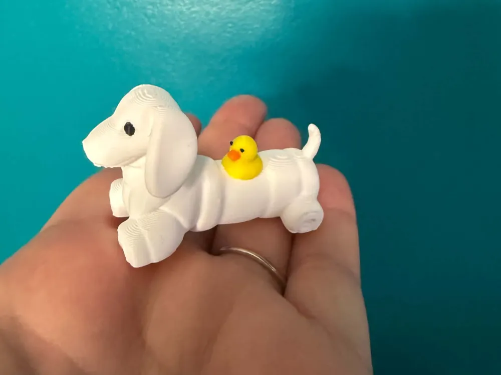 Dachshund towel animal for cruise ships, photo 3 of 4 - Dachshund towel animal for cruise ships Art