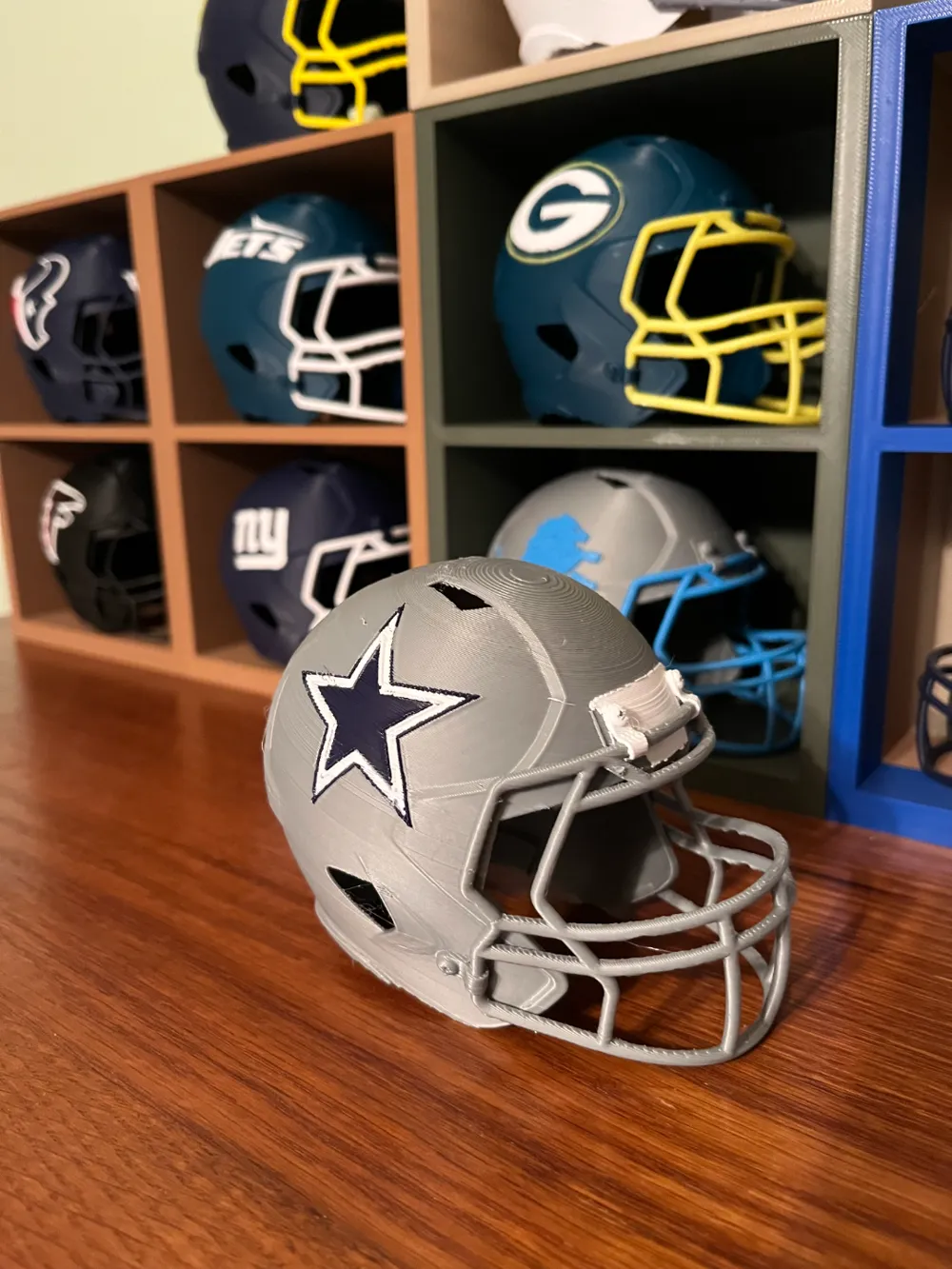 Dallas Cowboys Football Helmet, photo 4 of 4 - Dallas Cowboys Football Helmet Hobby & DIY