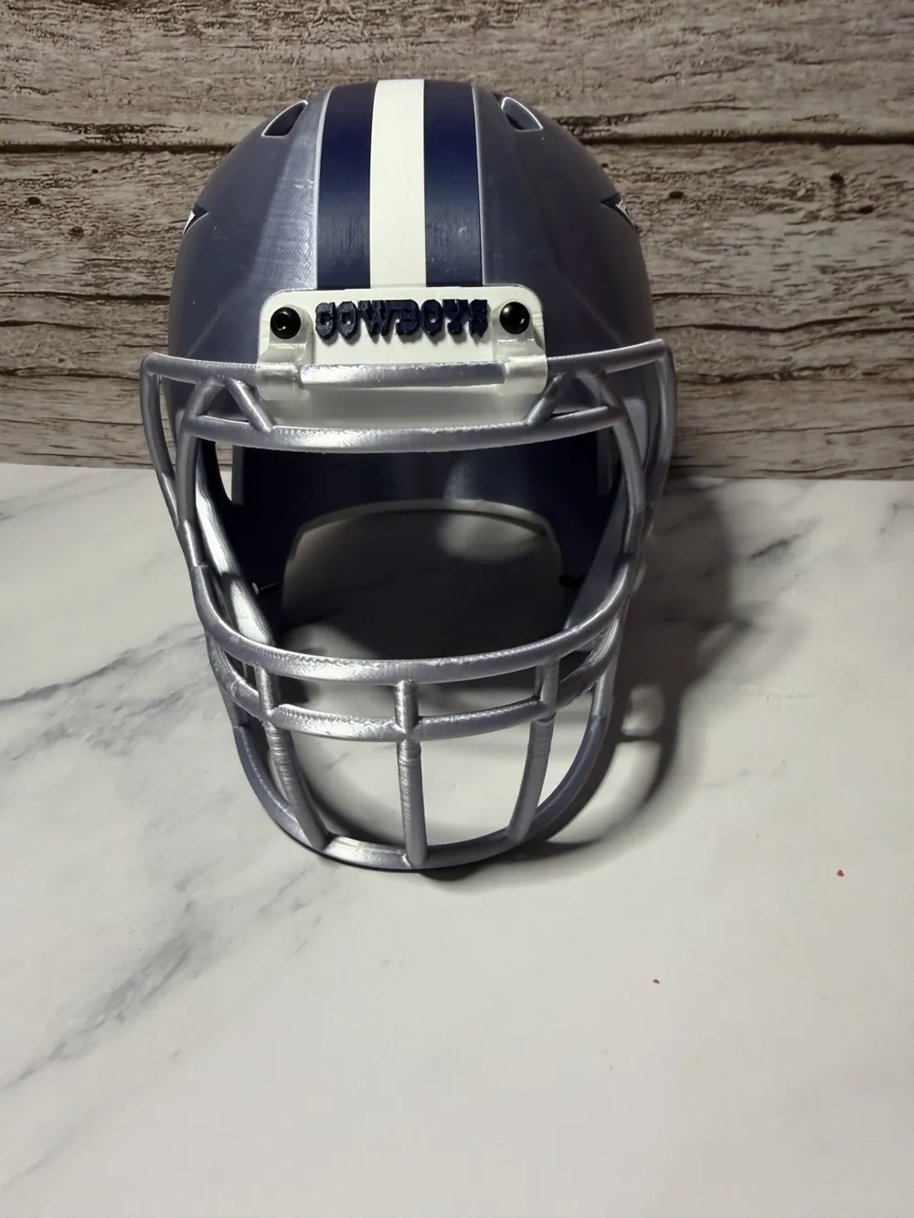 Dallas Cowboys Mini Football Helmet, photo 4 of 4 - Dallas Cowboys Mini Football Helmet Sports & Fitness
