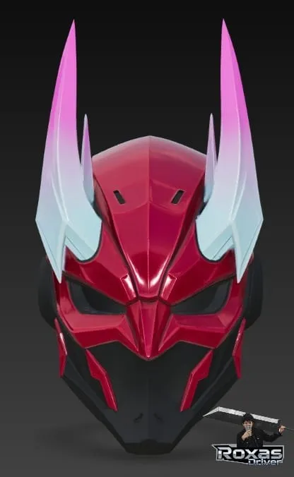Daredevil 2099 Helmet, photo 4 of 4 - Daredevil 2099 Helmet Props & Cosplay