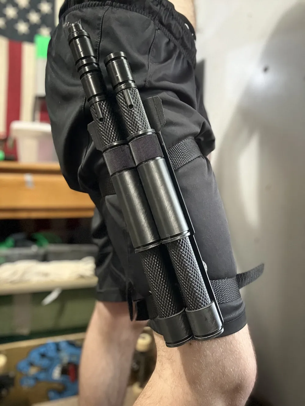 Born Again Billy Club Holster, photo 2 of 4 - Born Again Billy Club Holster Props & Cosplays