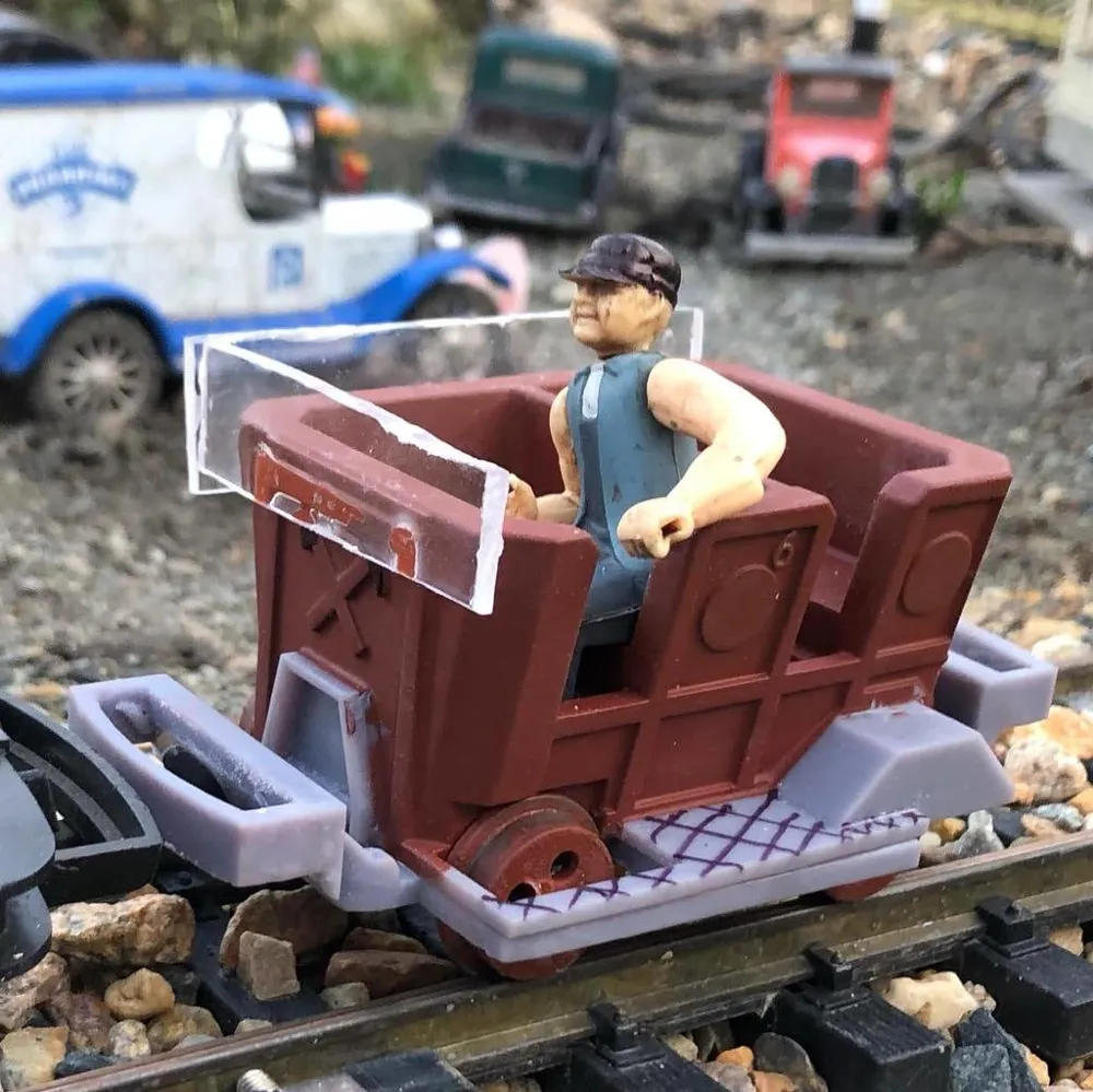 Dark Ride Vehicle G Scale Model, photo 2 of 2 - Dark Ride Vehicle G Scale Model Models, RC & Drones