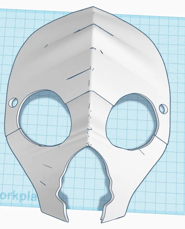 Darth Nihilus Mask with holes, photo 4 of 4 - Darth Nihilus Mask with holes Props & Cosplay