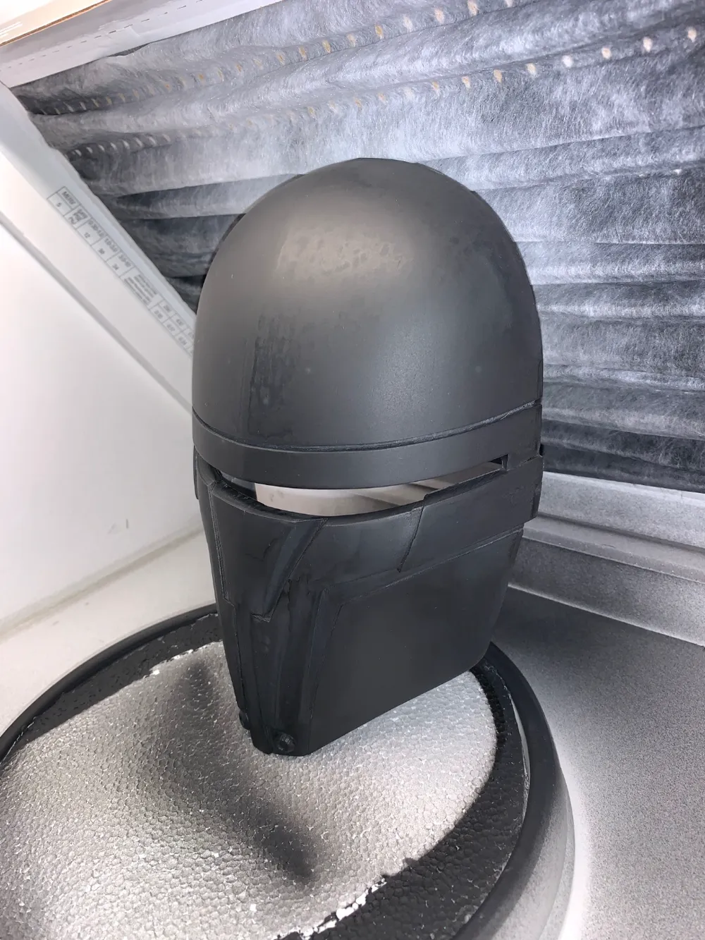 Darth Revan Mask Quartered, photo 3 of 4 - Darth Revan Mask Quartered Props & Cosplay