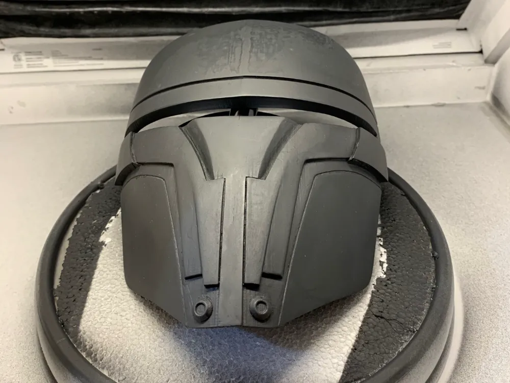 Darth Revan Mask Quartered
