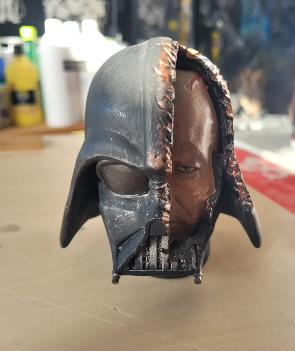 Darth Vader Helmet, photo 3 of 4 - Darth Vader Helmet Props & Cosplay