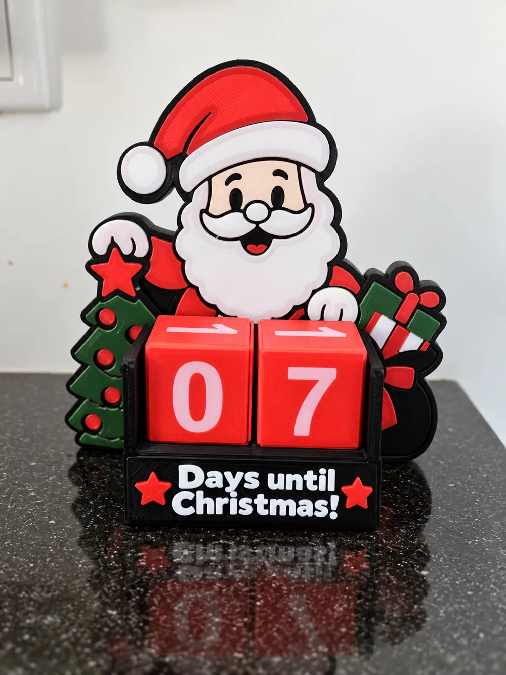 days until christmas - santa countdown ENG and NLV, photo 3 of 4 - days until christmas - santa countdown ENG and NLV Household
