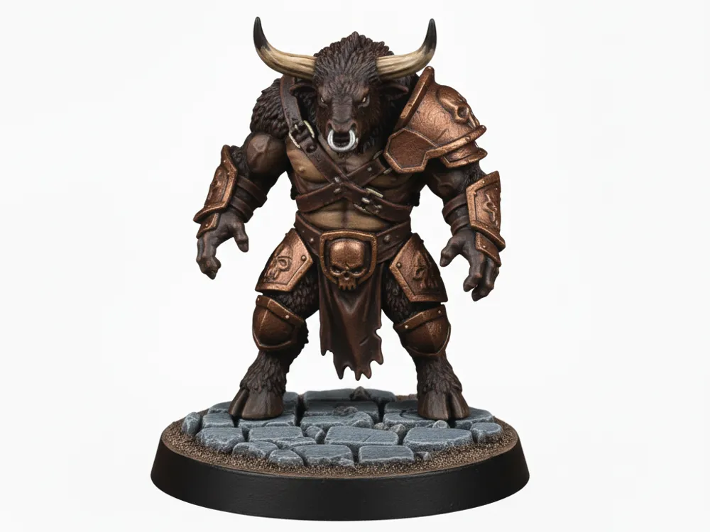 D&D Miniature: Minotaur