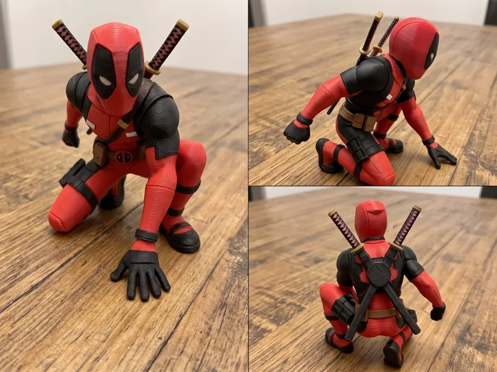 Deadpool Landing Figure | Marvel - Deadpool & Wolverine Figures, in stock in India